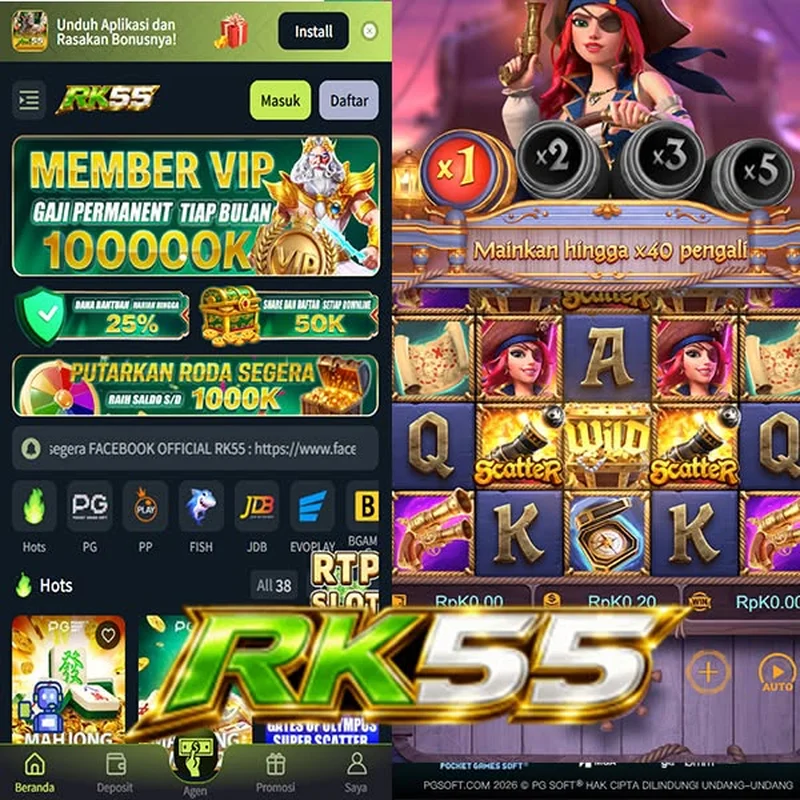 rk55 bonus member baru